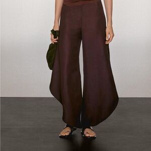 ISO massimo dutti split hem trousers